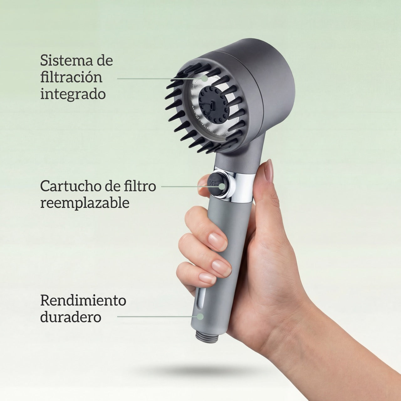 Kit de Ducha Kōra | Ducha Presurizadora con Filtro + Kit de Instalación