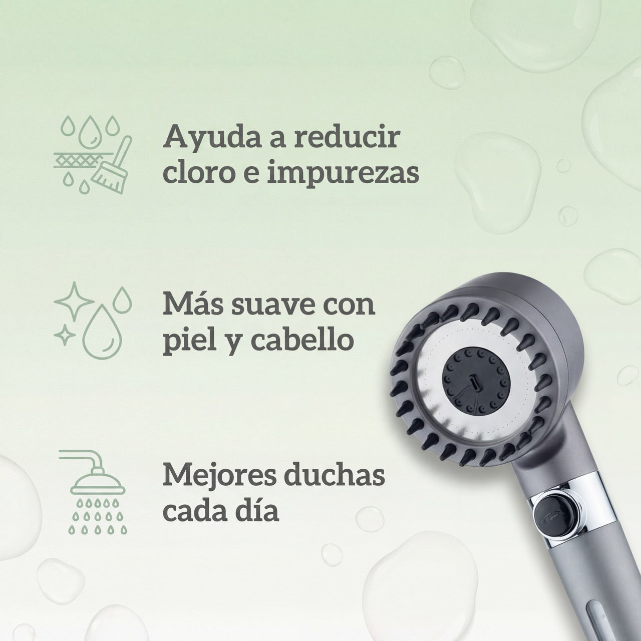 Kit de Ducha Kōra | Ducha Presurizadora con Filtro + Kit de Instalación