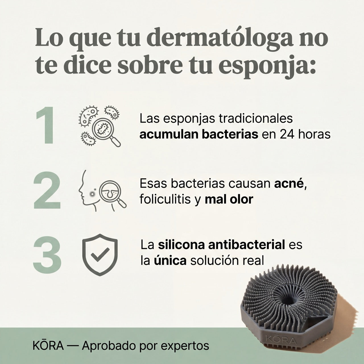Kit de Baño 3 en 1 | 2X1 ESPONJA EXFOLIANTE + REGALO MASAJEADOR CAPILAR